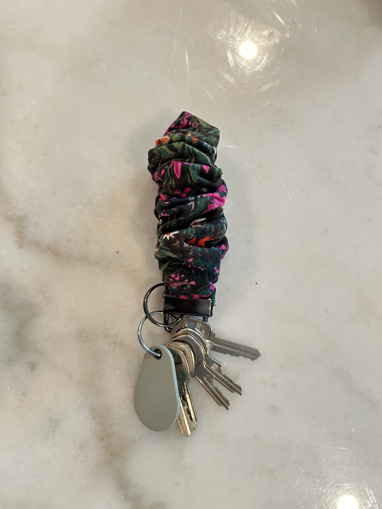 Scrunchie Keychains