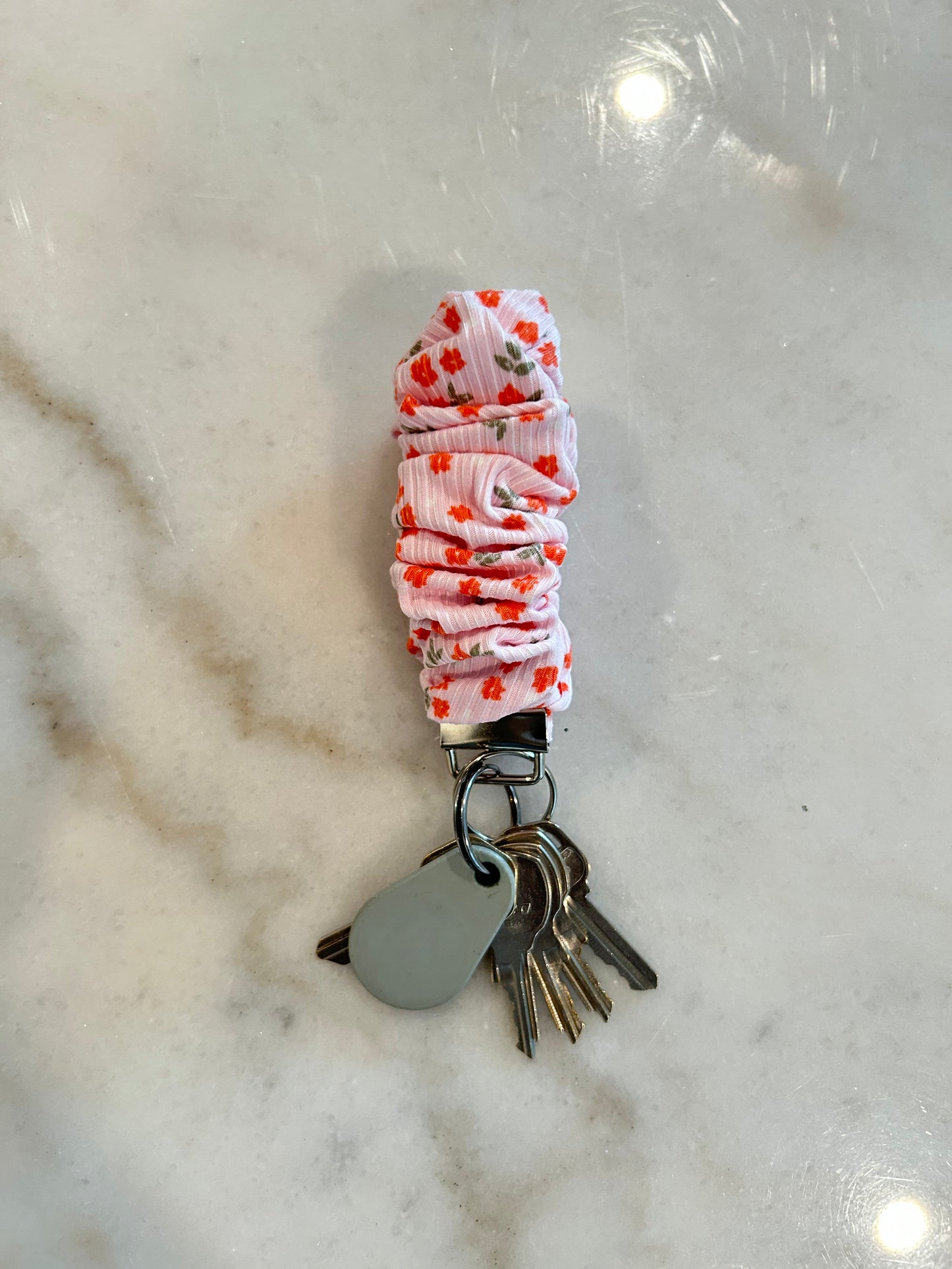 Scrunchie Keychains