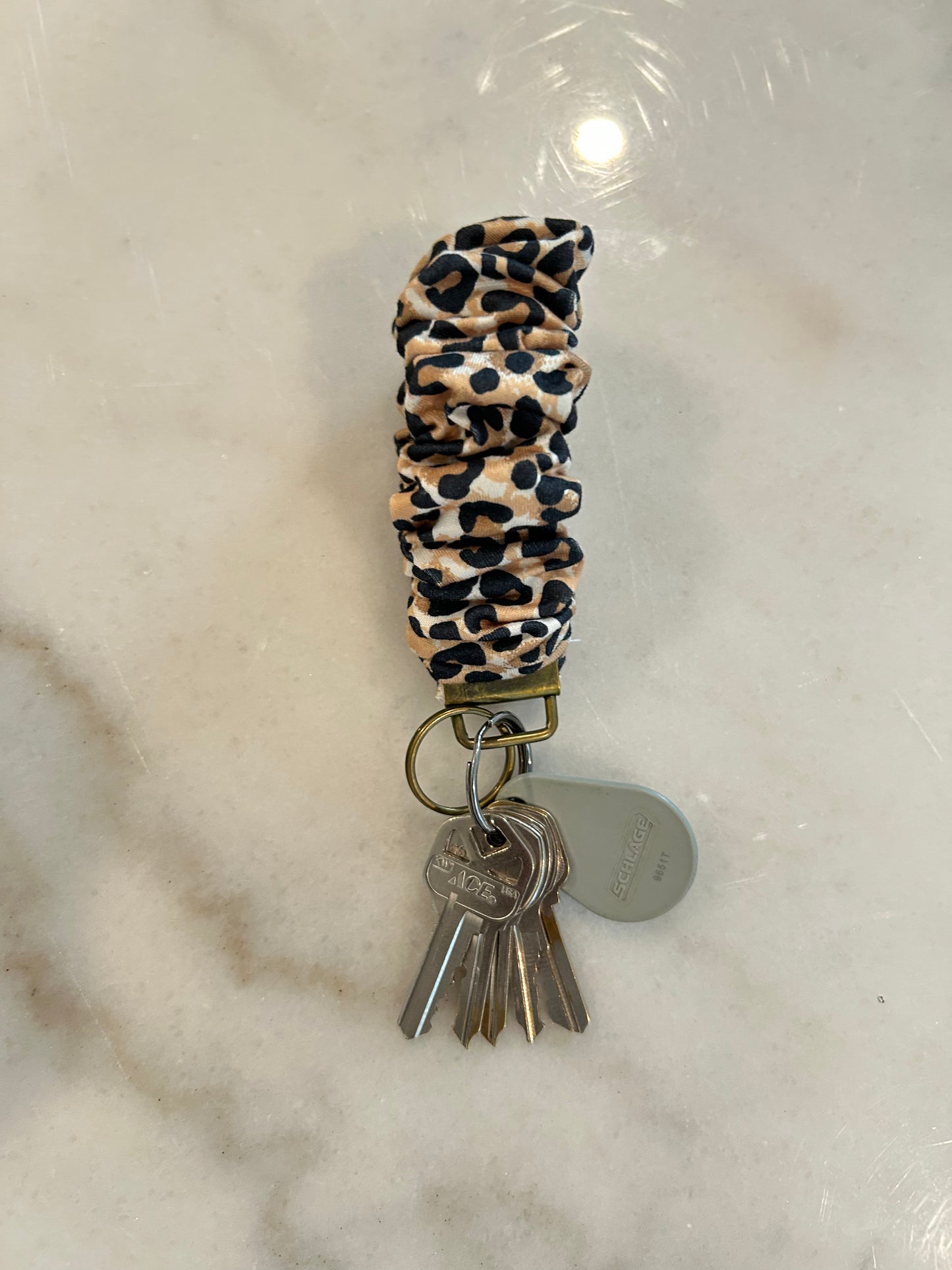 Scrunchie Keychains