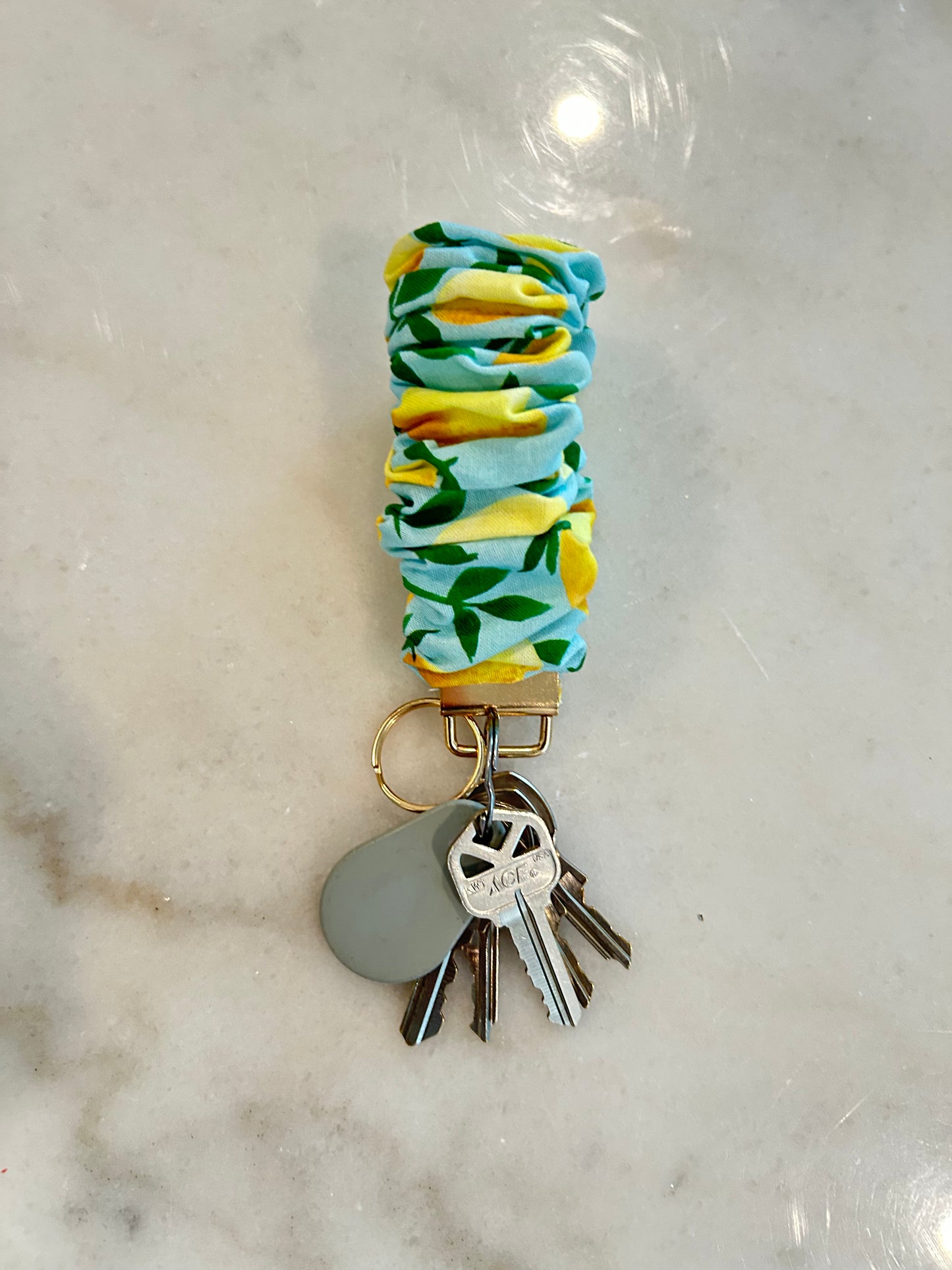 Scrunchie Keychains