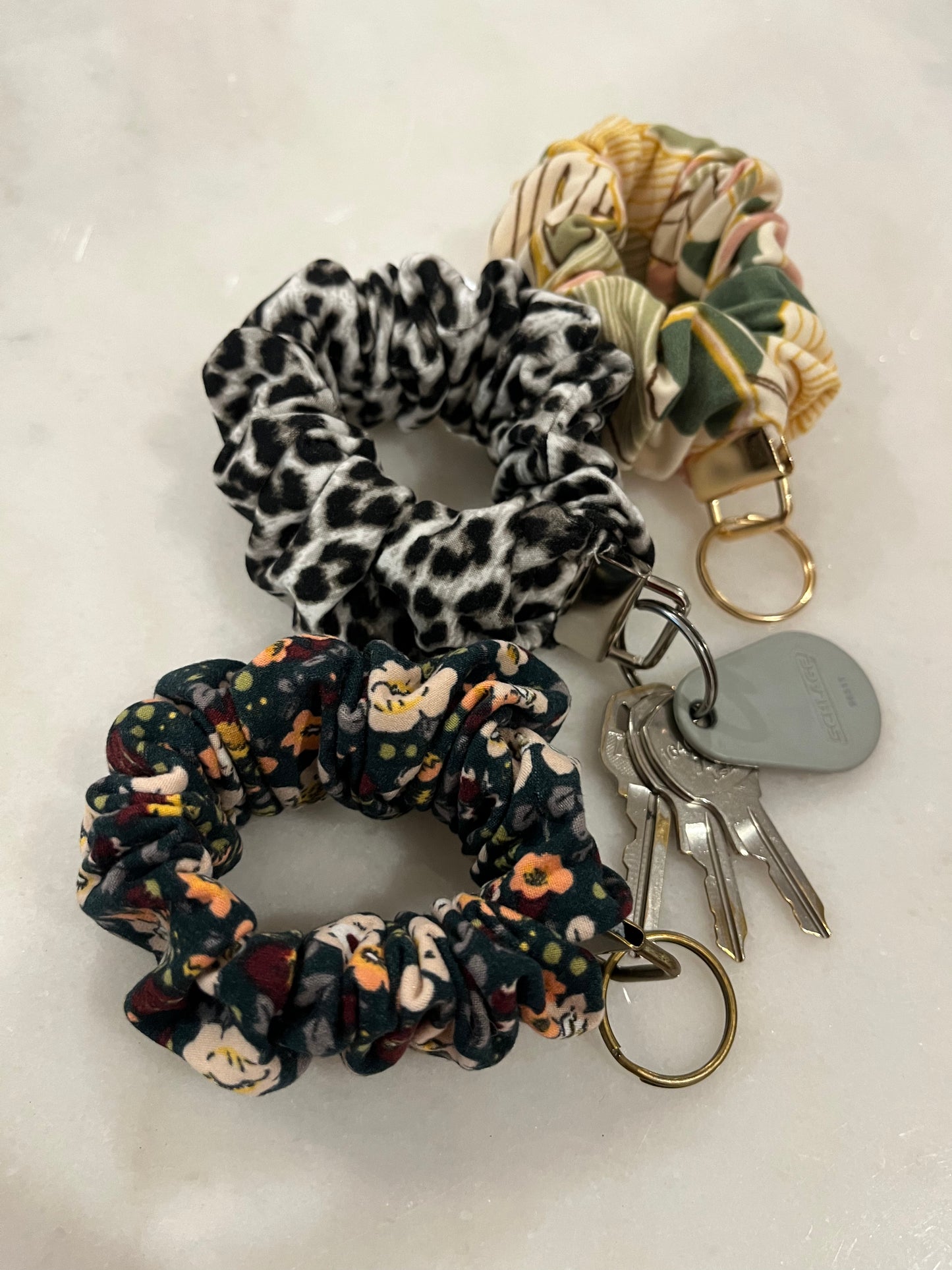 Scrunchie Keychains