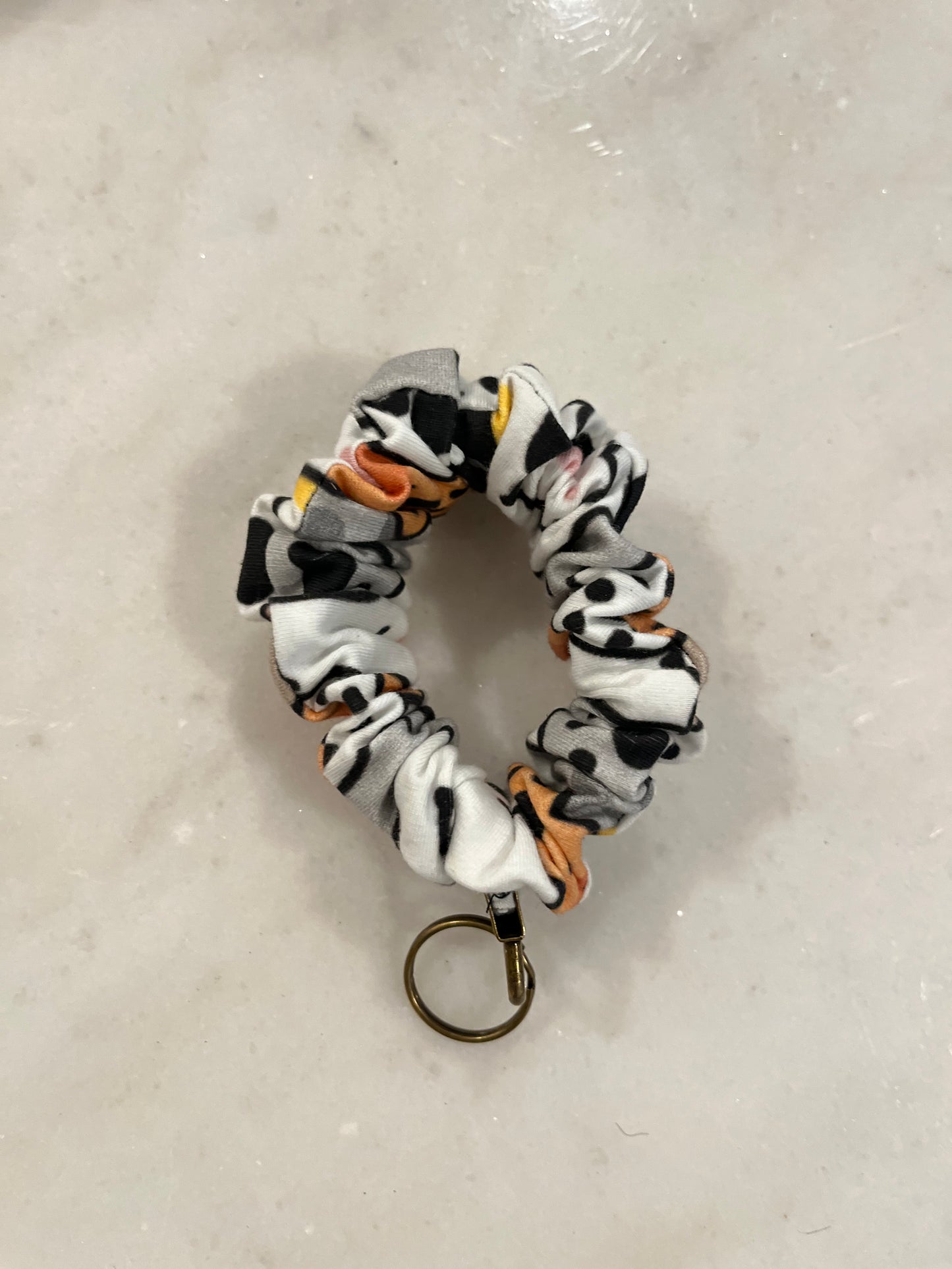 Scrunchie Keychains