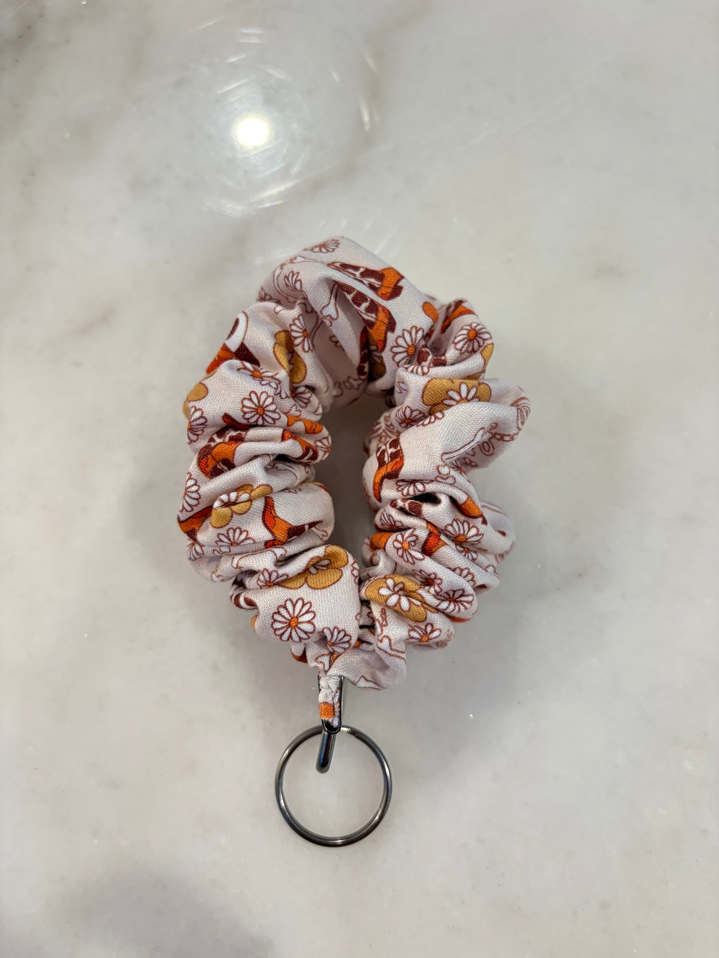 Scrunchie Keychains