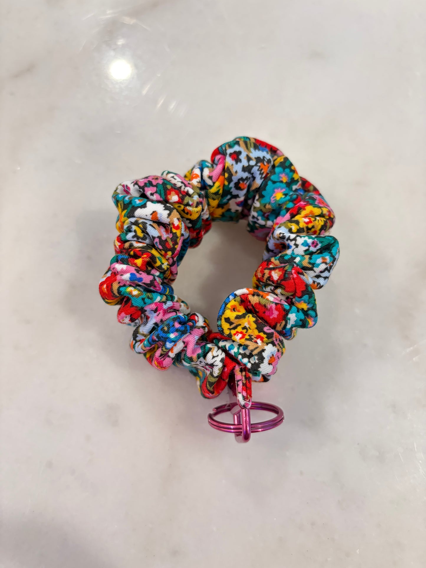 Scrunchie Keychains