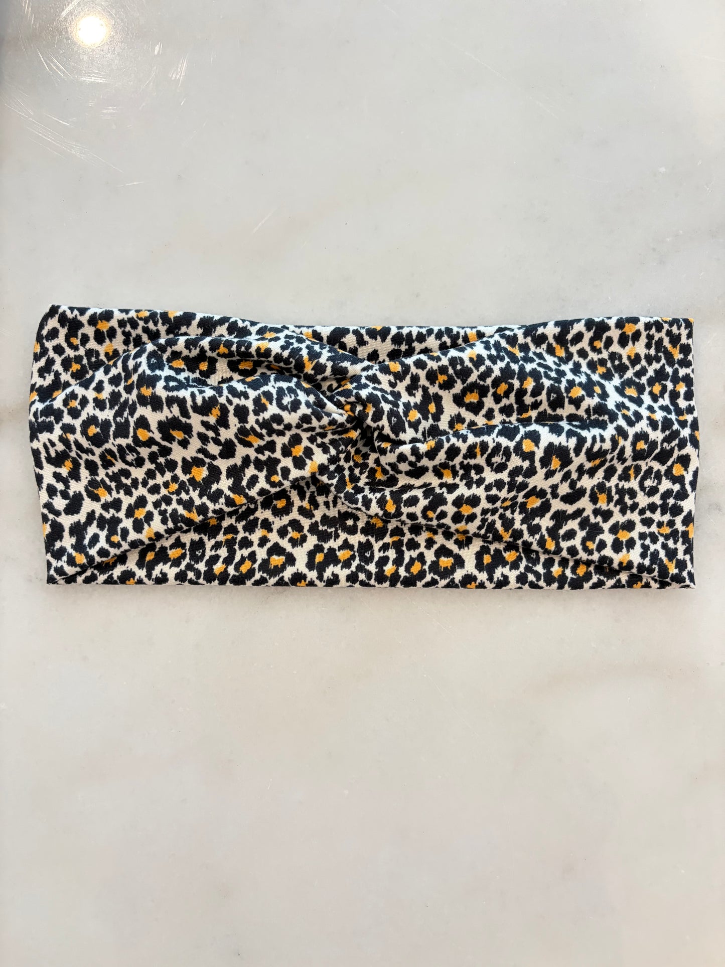 Spotted Flame Knotted Headband