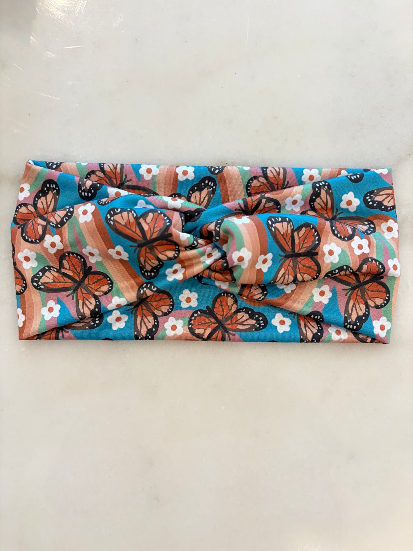 Butterfly Dance Knotted Headband