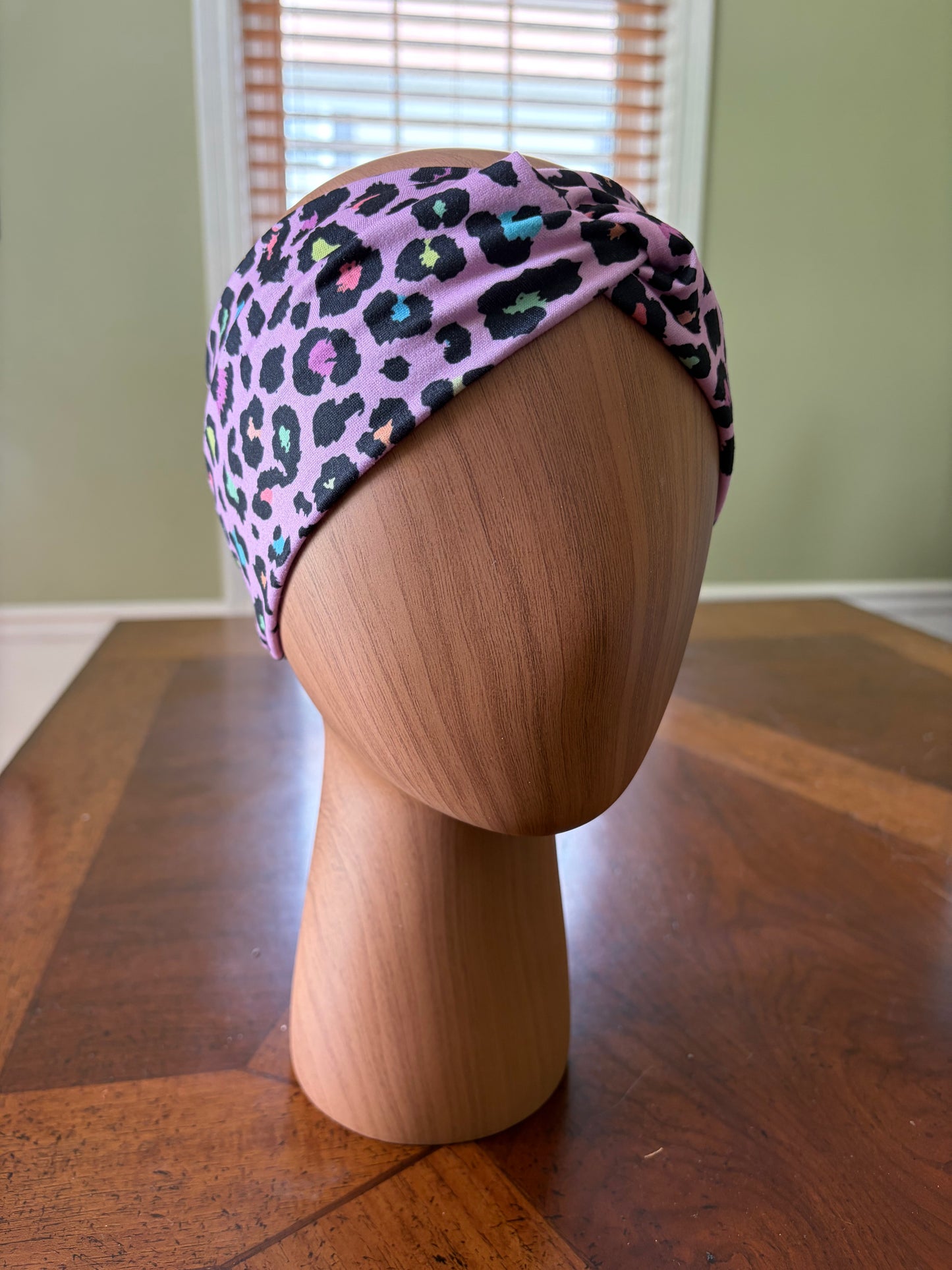 Purple Prowl Knotted Headband