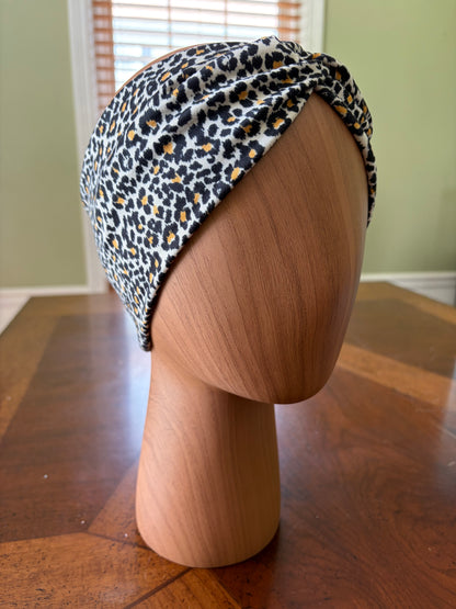 Spotted Flame Knotted Headband
