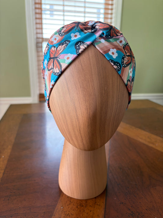Butterfly Dance Knotted Headband