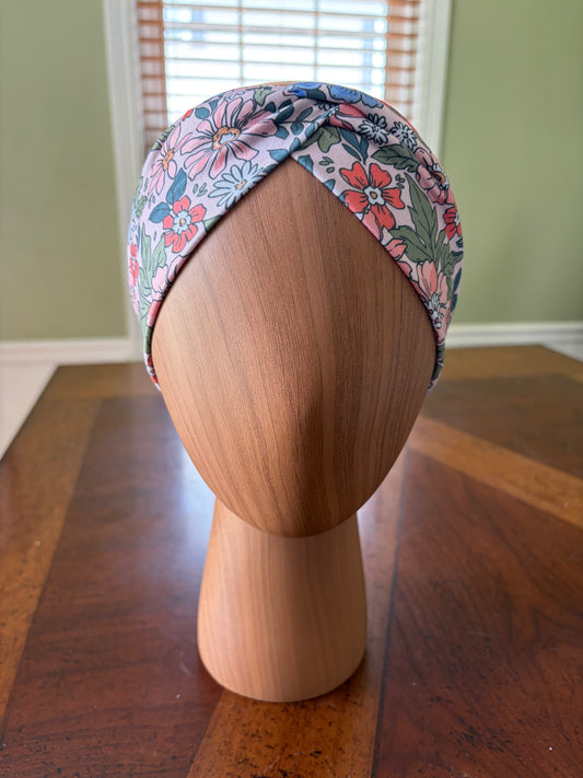 Soft Bloom Knotted Headband