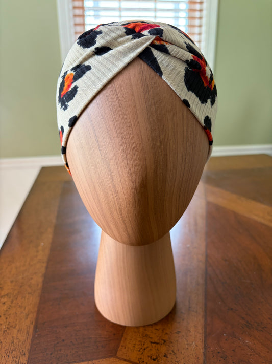 Safari Spot Knotted Headband